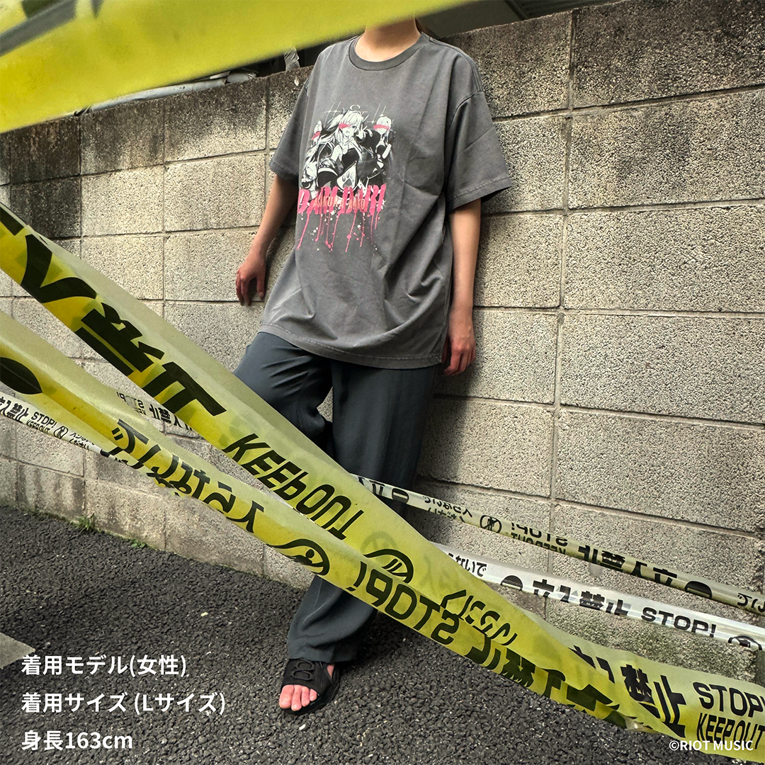 【先行受注】Landmarks EP 記念グッズ ヴィンテージ風Tシャツ 皇美緒奈