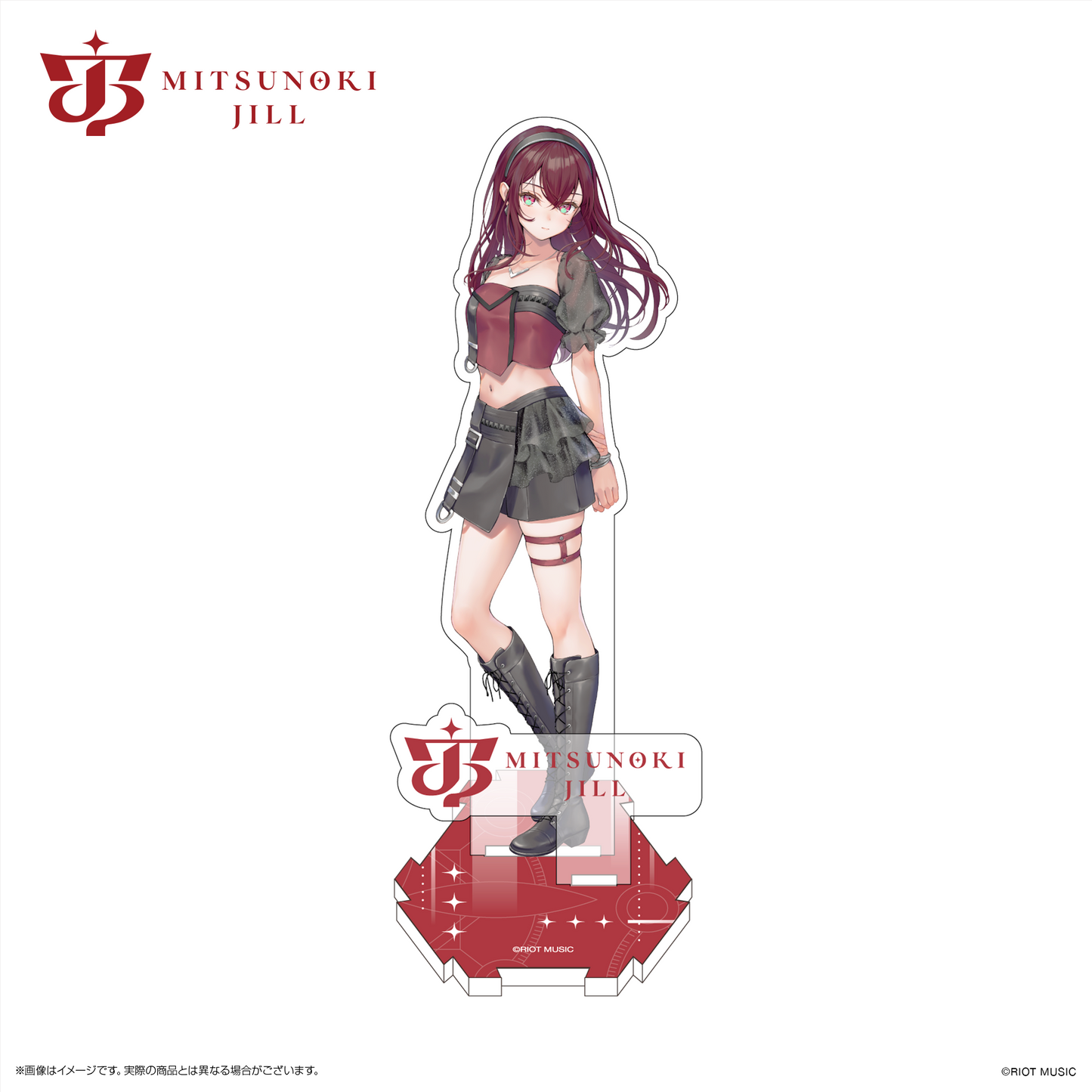 蜜乃木ジル デビュー記念アクリルスタンド