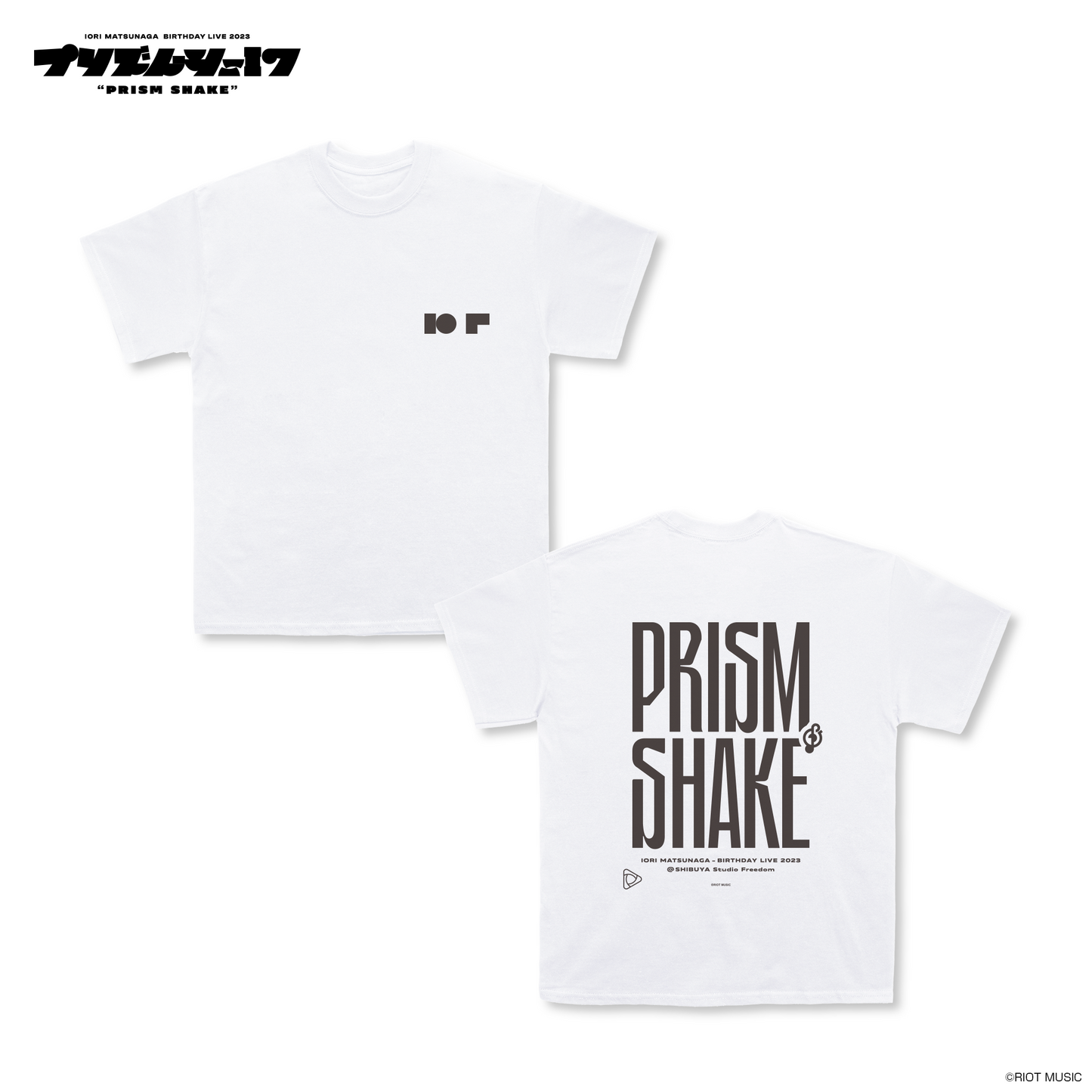 【松永依織/プリズムシェイク】ライブTシャツ