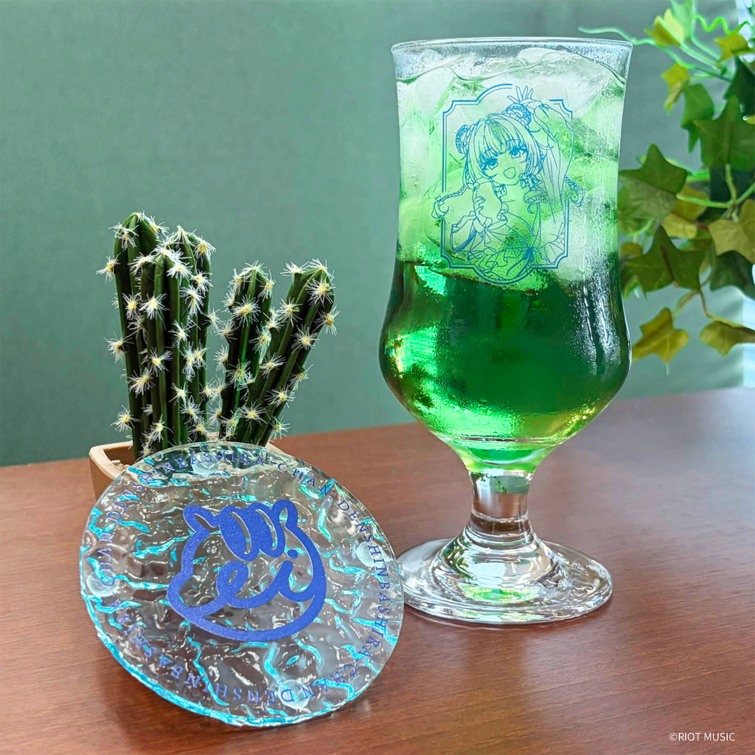 無原唱レコード SUMMER 2026 水面アクリルコースター＆喫茶グラスセット