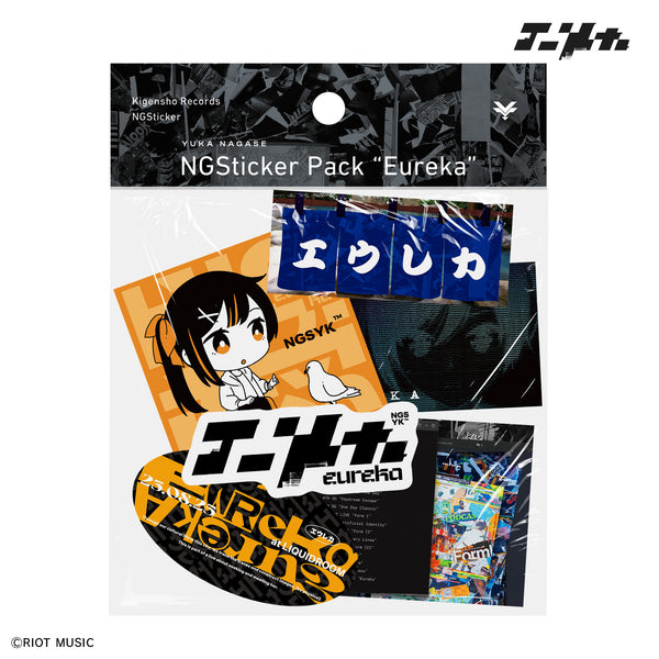 NGSticker Pack “Eureka” / ステッカーセット – RIOT MUSIC