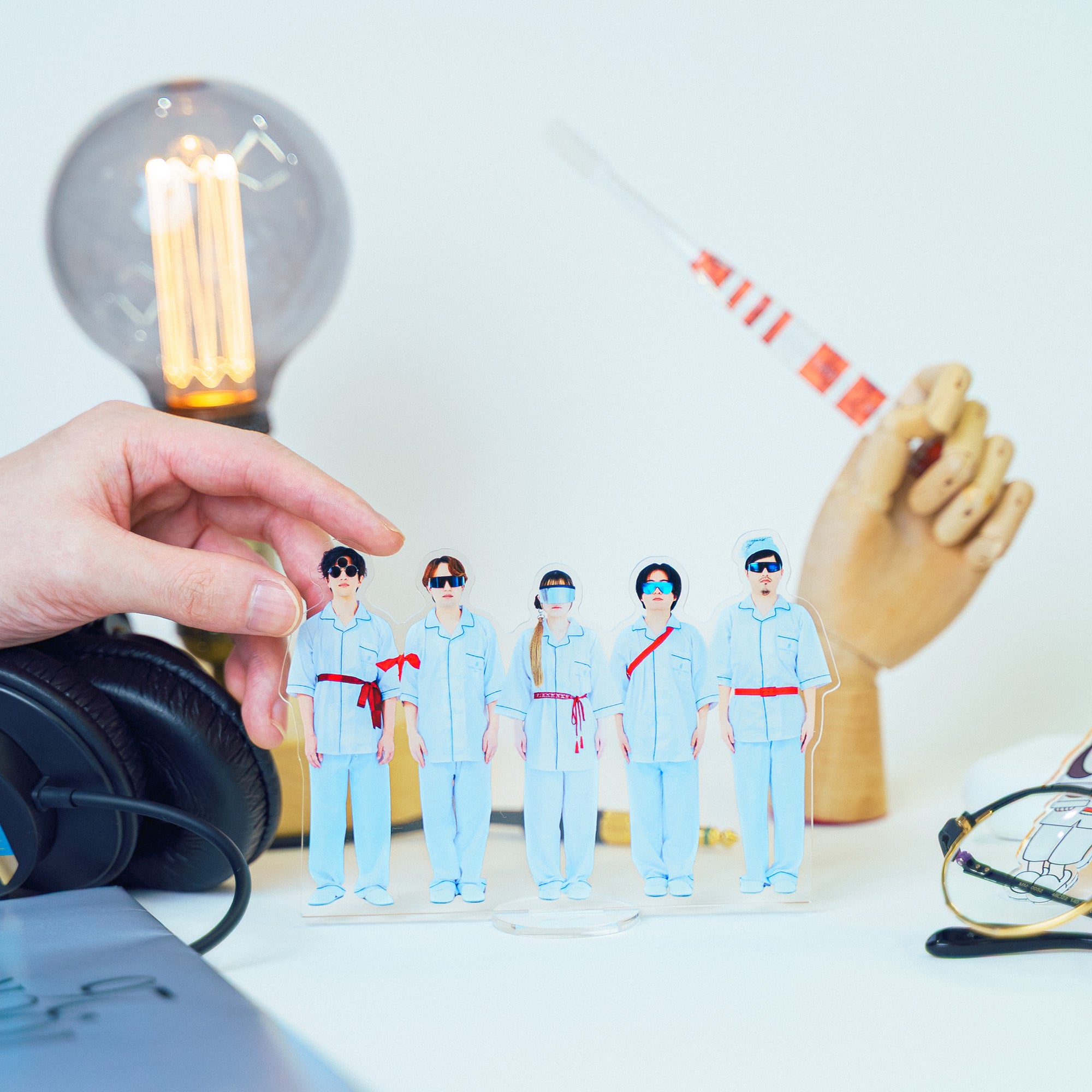 長瀬有花バンドのアクリルスタンド