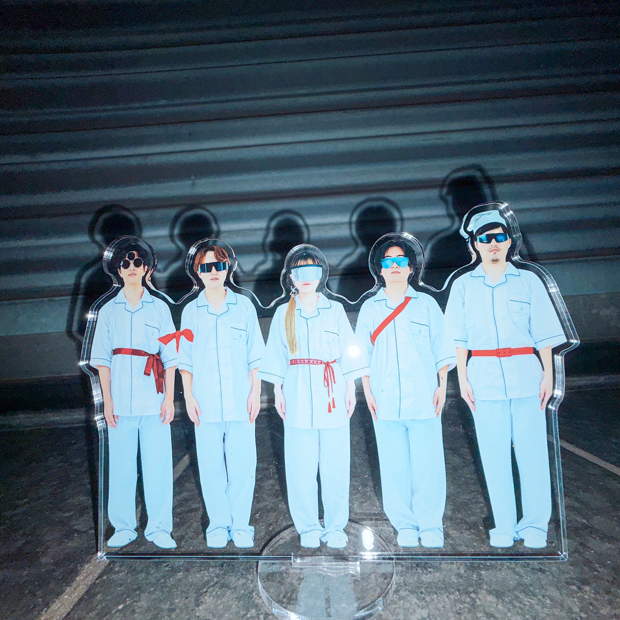 長瀬有花バンドのアクリルスタンド