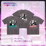 【先行受注】Landmarks EP 記念グッズ ヴィンテージ風Tシャツ 朝倉杏子