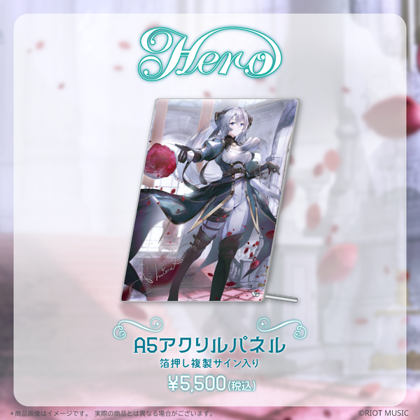 TORIIさま専用　タカハシマホ 変形パネル・アクリル COA有 皇美緒奈 3rd Anniversary Live 「Hero」