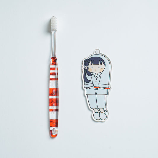 長瀬有花 ぶらぶらアクリルキーホルダー 4(歯ブラシつき)