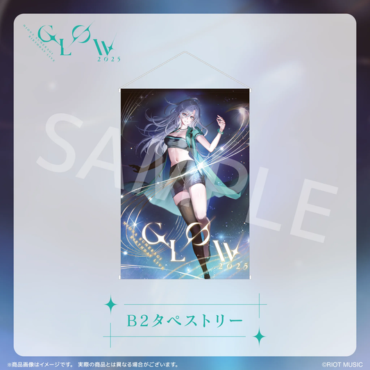 皇美緒奈"GLOW" B2タペストリー
