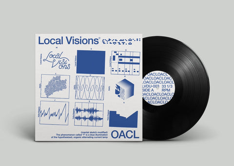 【限定ステッカー付き】Local Visions & 長瀬有花 ”OACL” レコード (LP) 特典付きセット