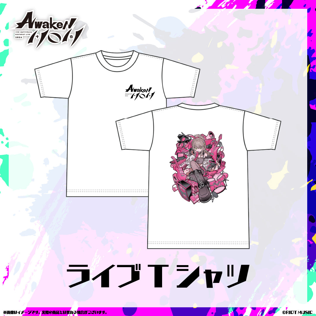 "松永依織 Awaken Now" ライブTシャツ