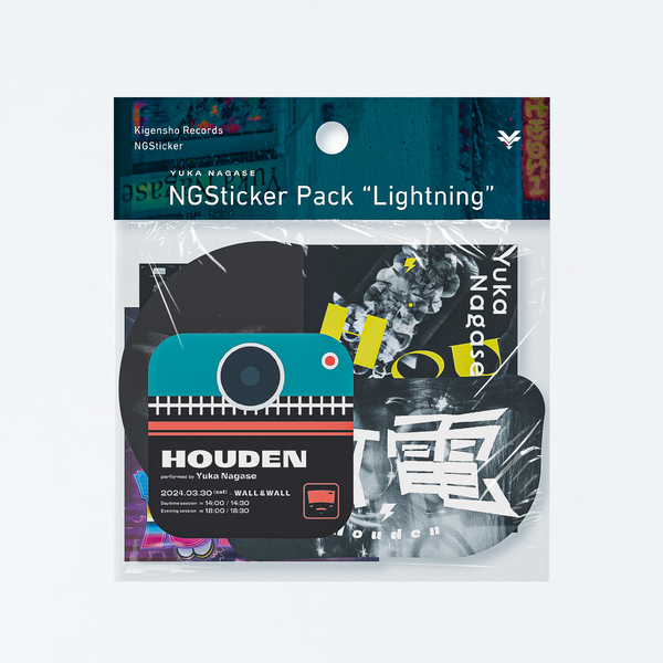 NGSticker Pack ”Lightning” / ステッカーセット – RIOT MUSIC