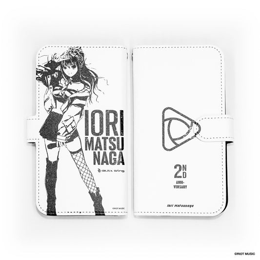 【松永依織2周年記念】手帳型スマートフォンケース(スマホケース)