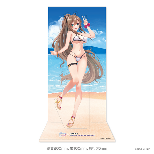 松永依織 ビッグアクリルジオラマ 水着ver.