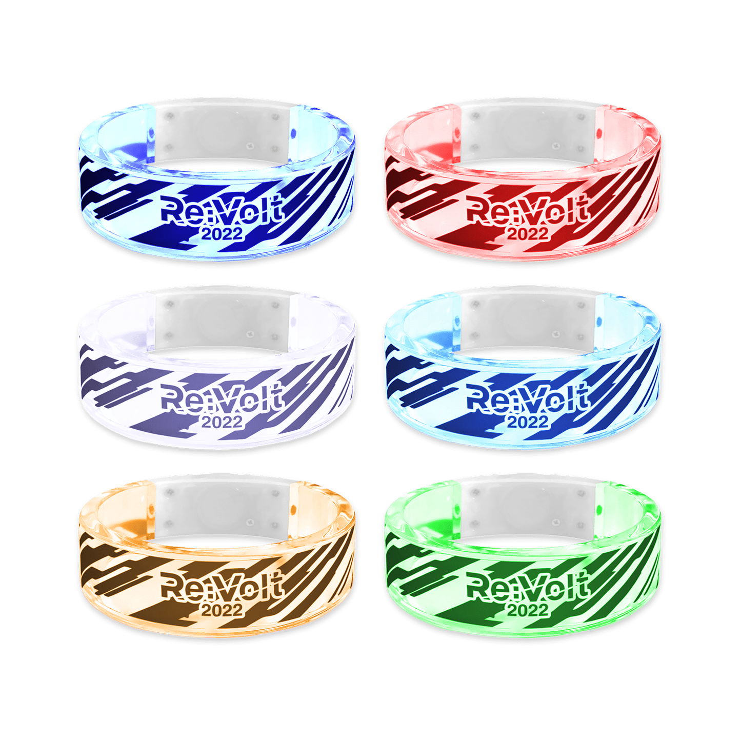 "Re:Volt 2022" バングルライト(6色カラーチェンジ)