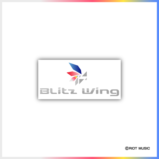 "Blitz Wing" ロゴステッカー