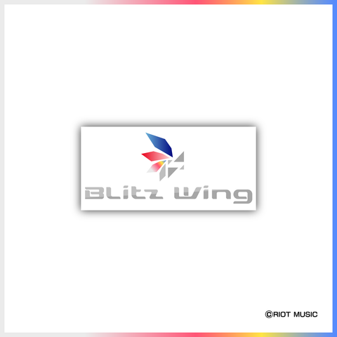 "Blitz Wing" ロゴステッカー