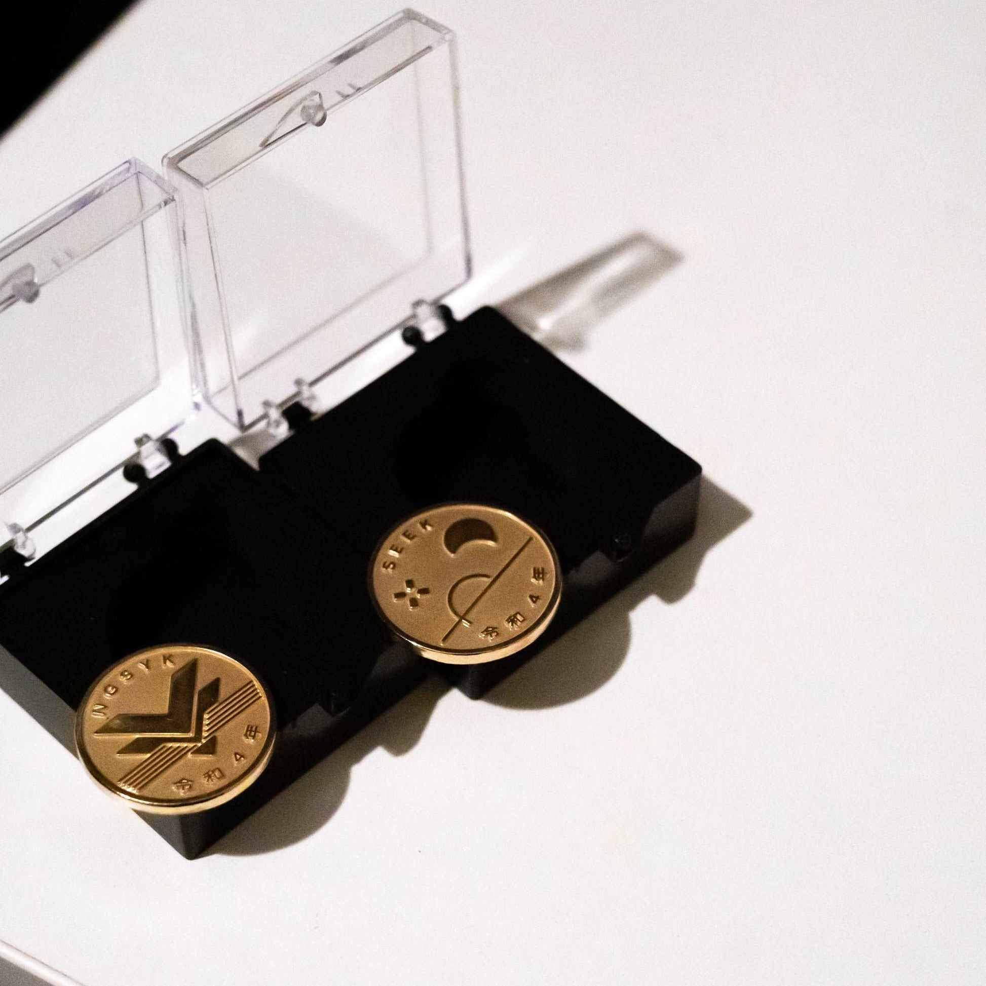 「SEEK」記念 有花投げ銭メダル