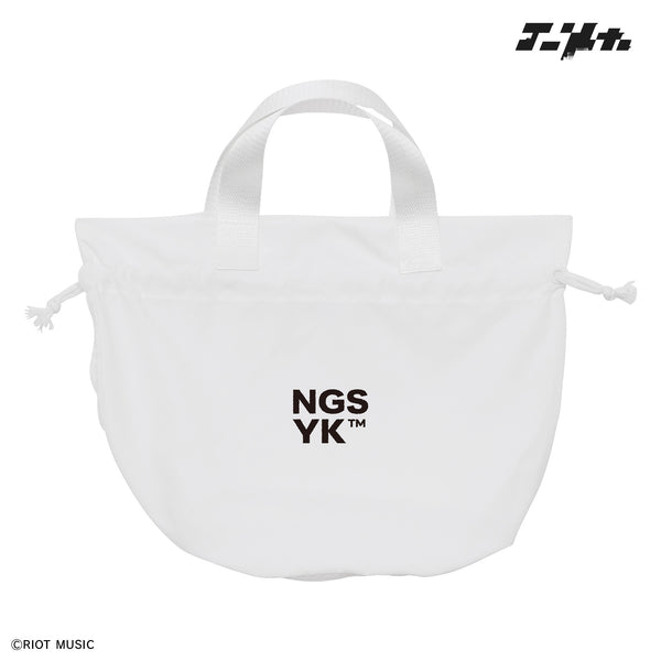 Eureka KINCHAKU Bag (WH / BK) / 巾着バッグ – RIOT MUSIC