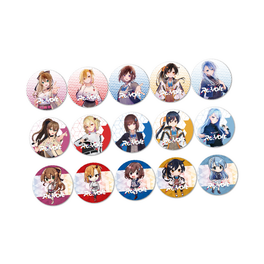“Re:Volt” ブラインド缶バッジ（全15種）