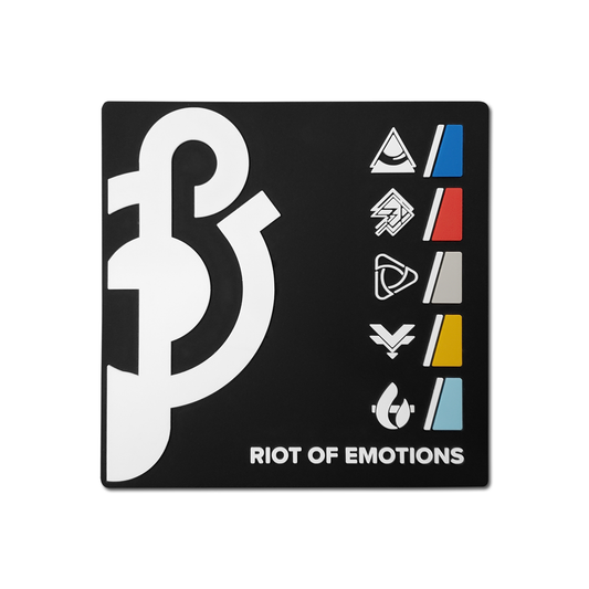 RIOT MUSIC オリジナルラバーコースター